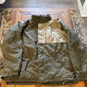 COLUMBIA Convert Ski Snowboarding Jacket Size Large